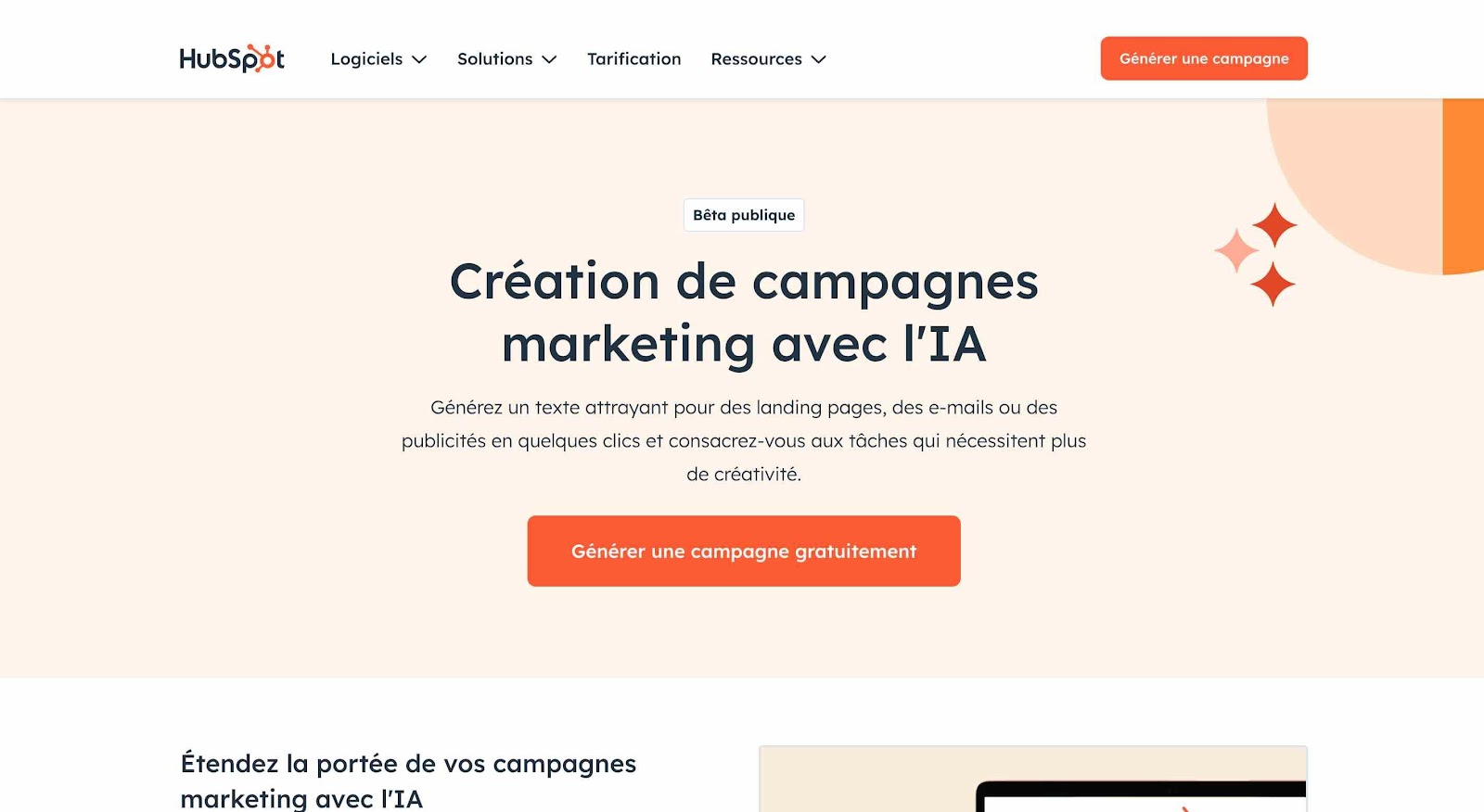 Assistant de campagnes marketing HubSpot