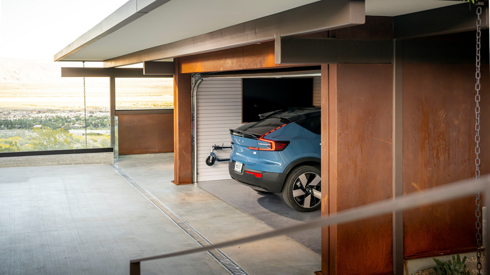 open garage door manually from outside