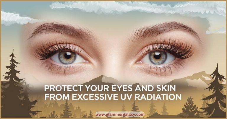 Image showcasing importance of eyes protection from excessive UV radiation