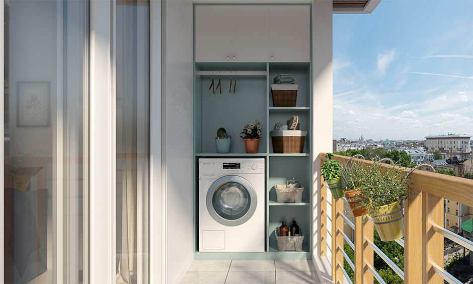 laundry balkon