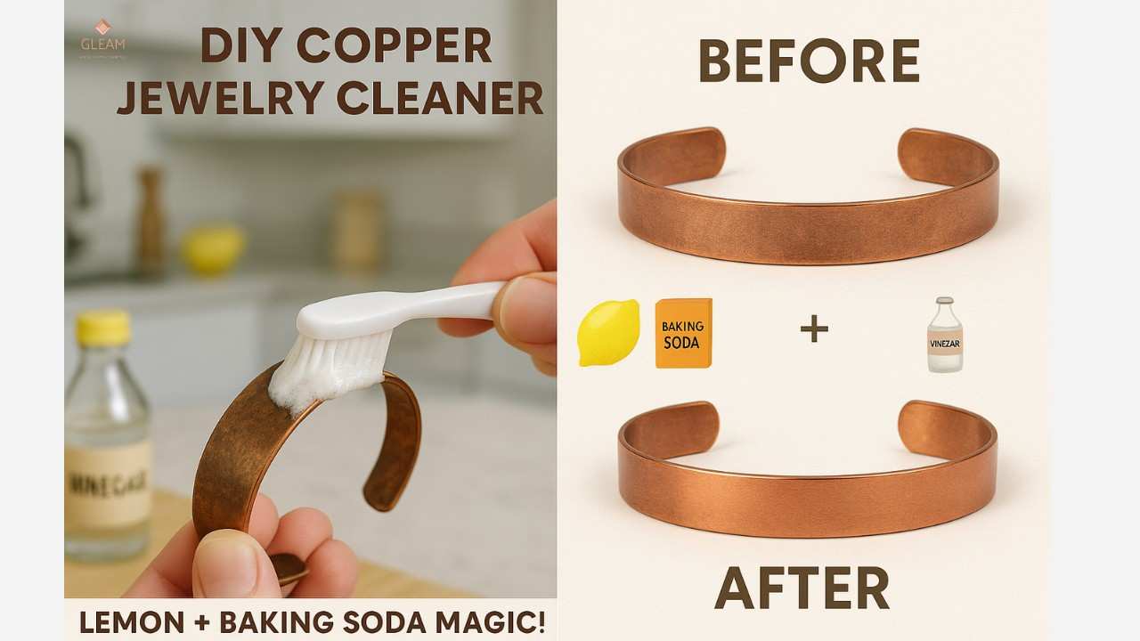 Brighten copper and brass at home with lemon and baking soda
