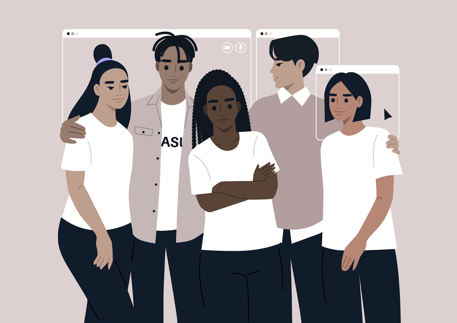 A group of friends