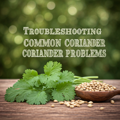 Troubleshooting Common Coriander Problems