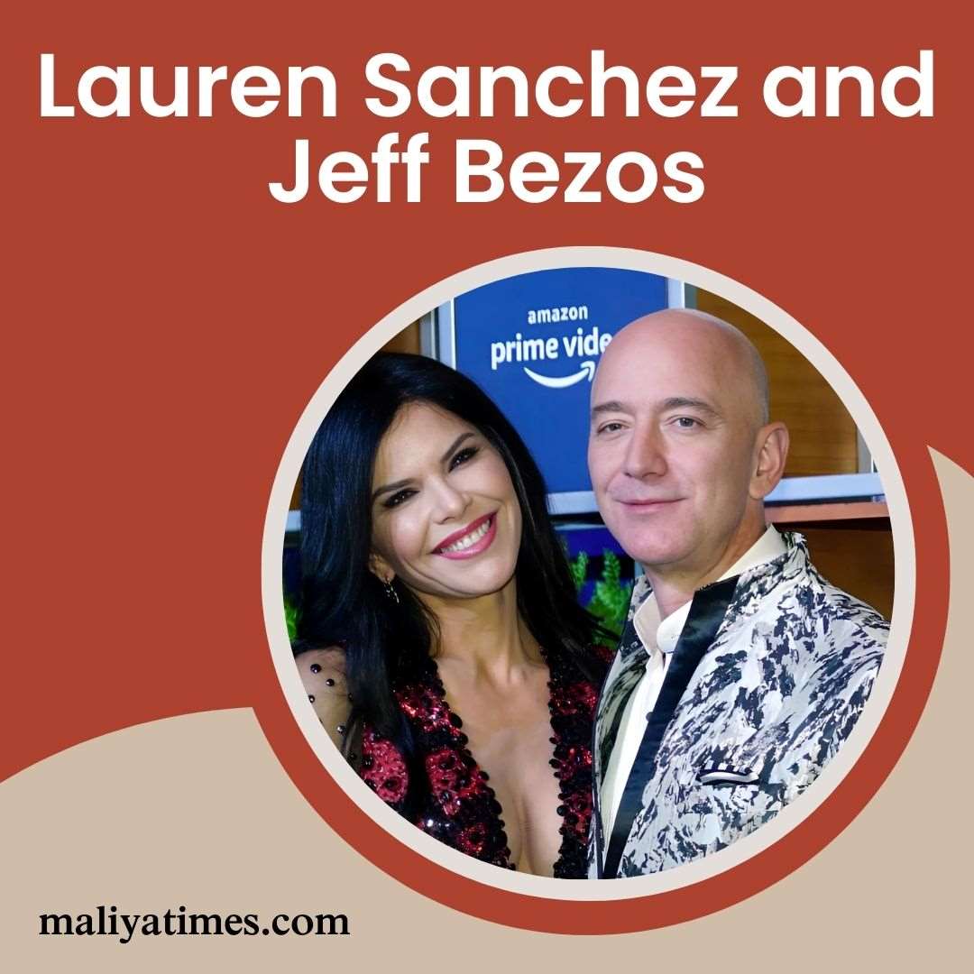 Lauren Sanchez and Jeff Bezos