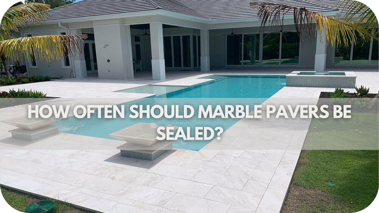 Can Marble Pavers Withstand Saltwater Pools?