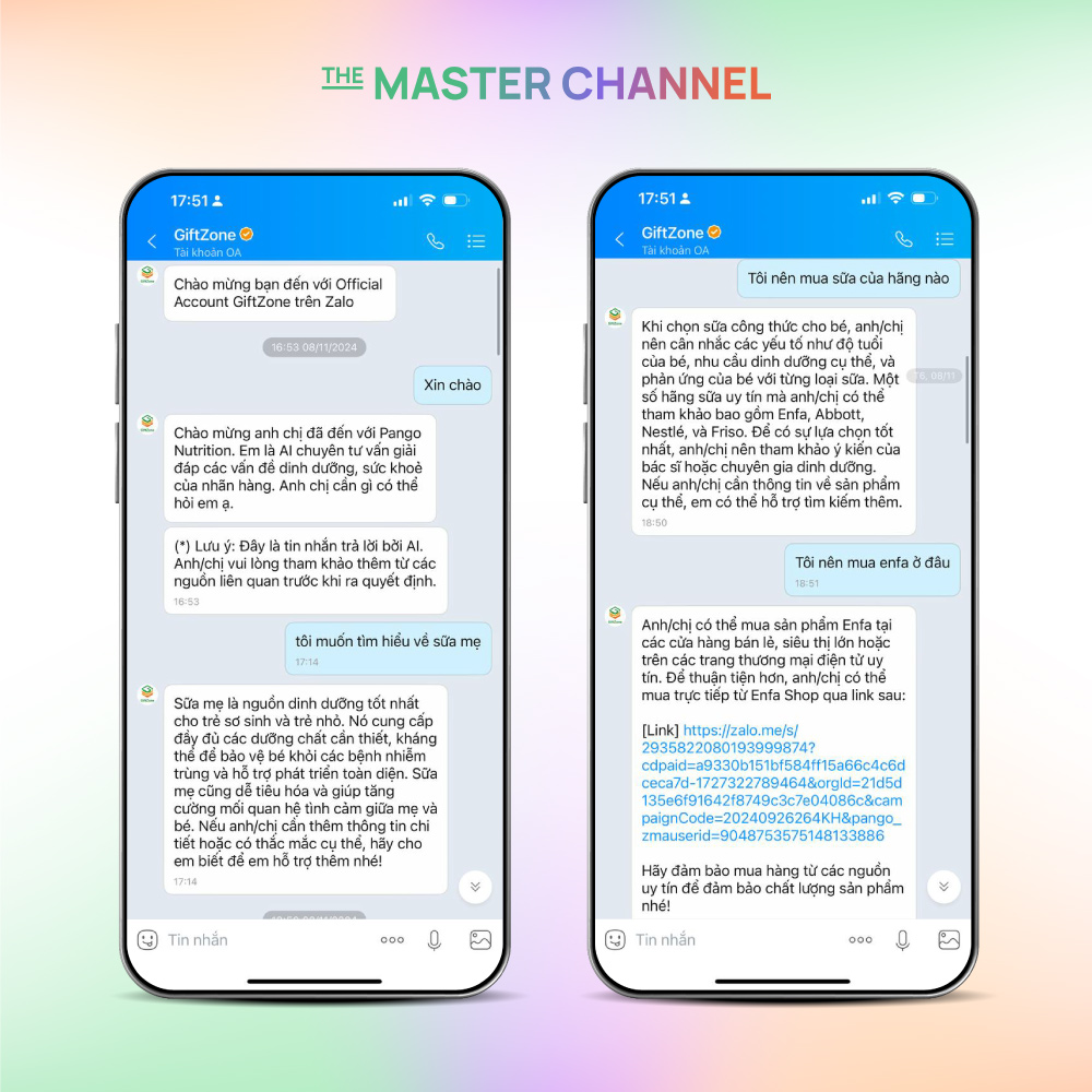 The Master Channel AI – Trải nghiệm đột phá cho khách hàng