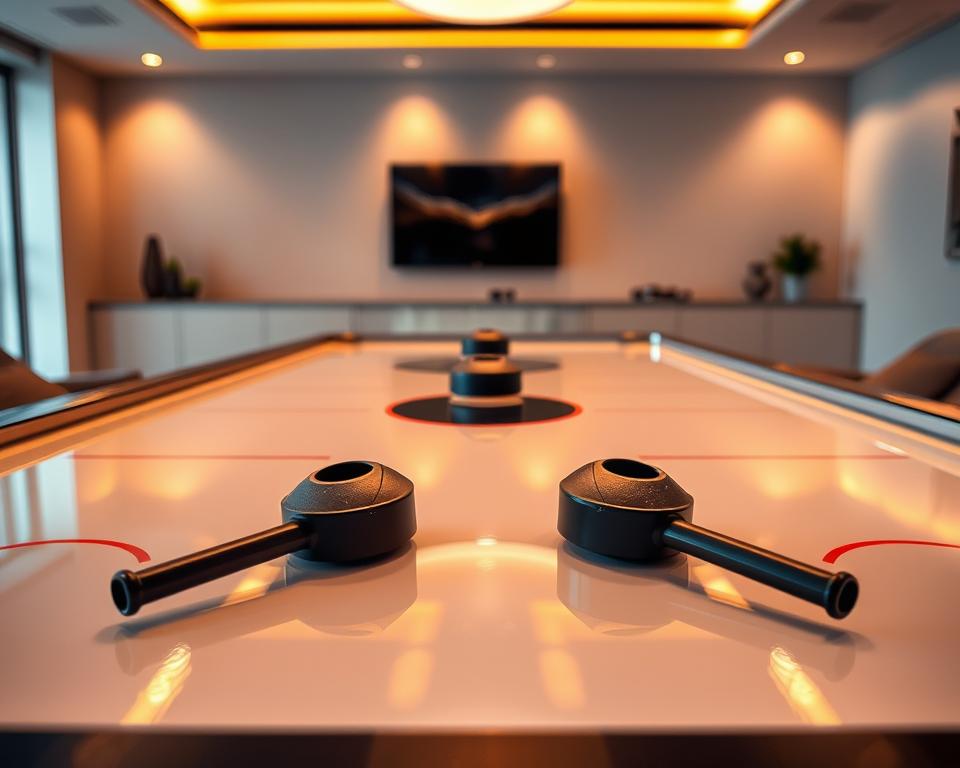 air hockey table