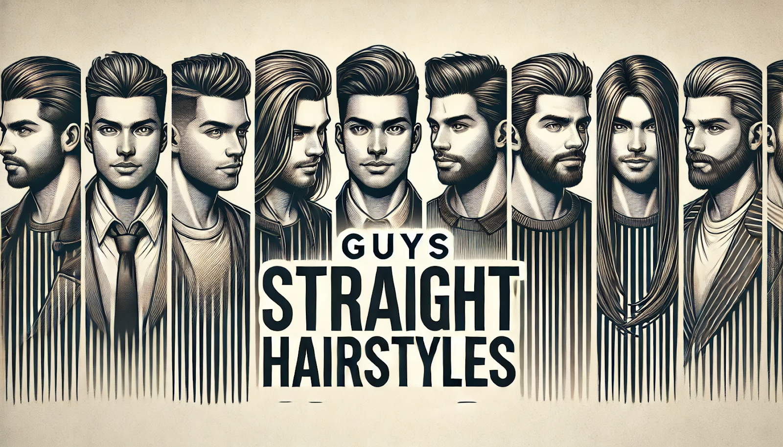 guys straight hairstyles