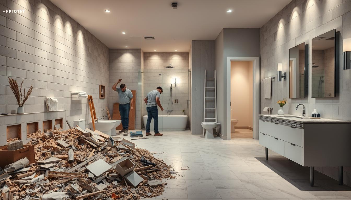 bathroom renovation time frame