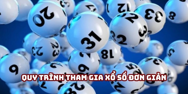 Quy trình tham gia xổ số đơn giản
