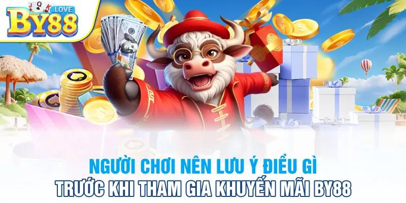 Người chơi nên lưu ý điều gì trước khi tham gia khuyến mãi BY88