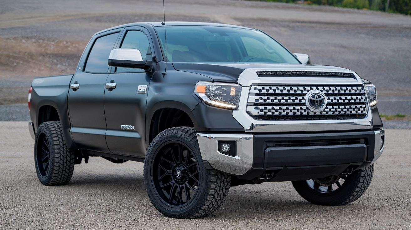 Toyota Tundra 2018 Platinum with 22x10 