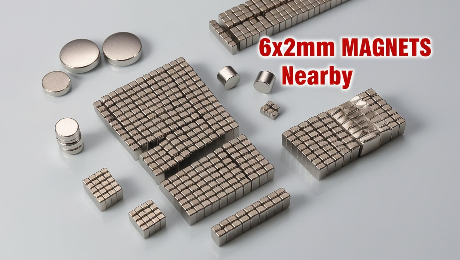 6x2mm magnets nearby