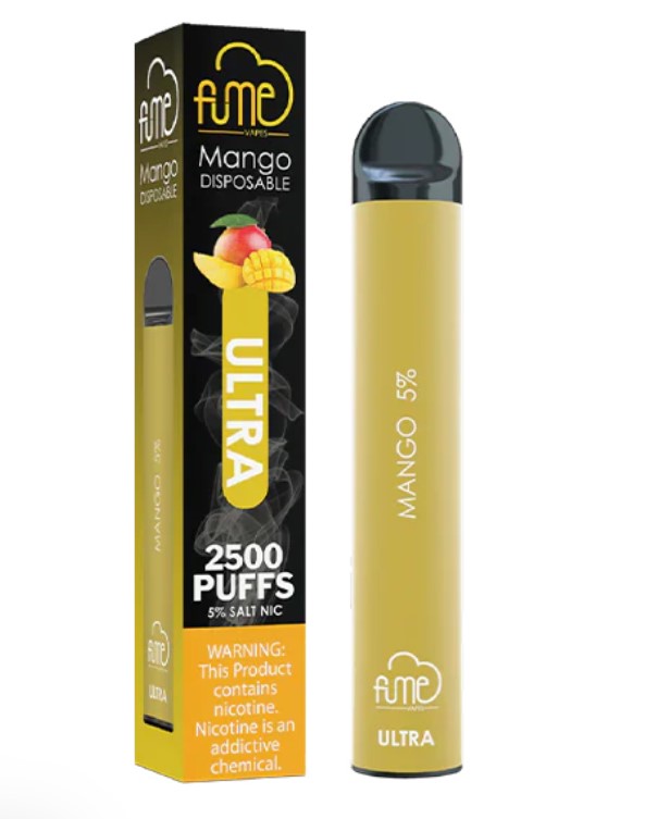 Fume Ultra Disposable 2500 Puffs - Mango