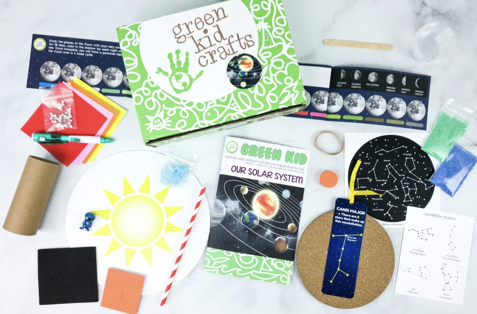 DIY Kids STEM & Crafts Kit – Award Winning Kids Science and Art Box – 3, 6, or 12 months options from Cratejoy