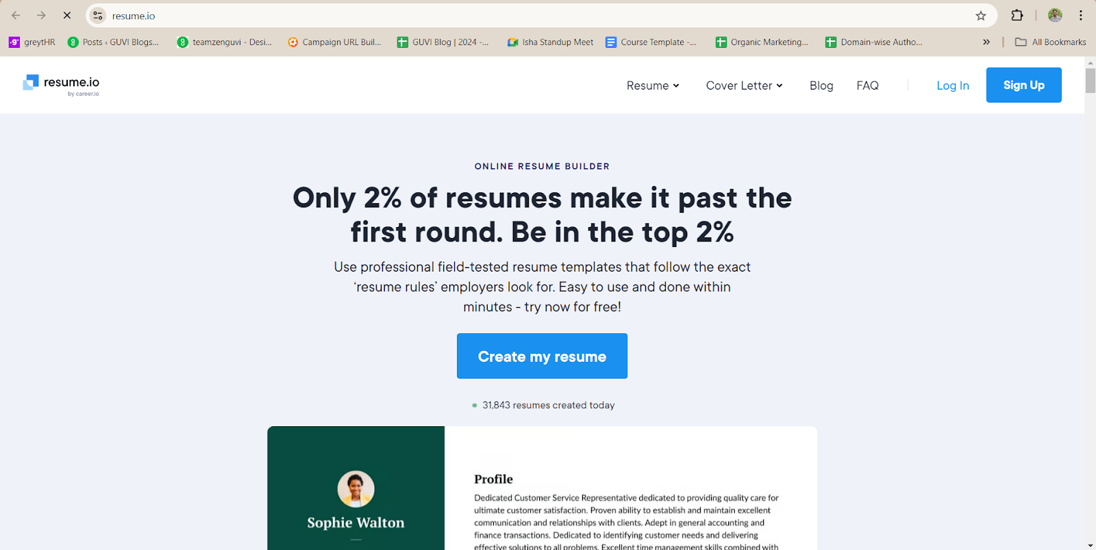 Resume.io