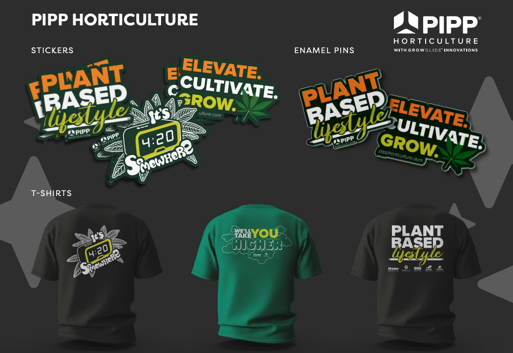 Pipp Horticulture Branding 