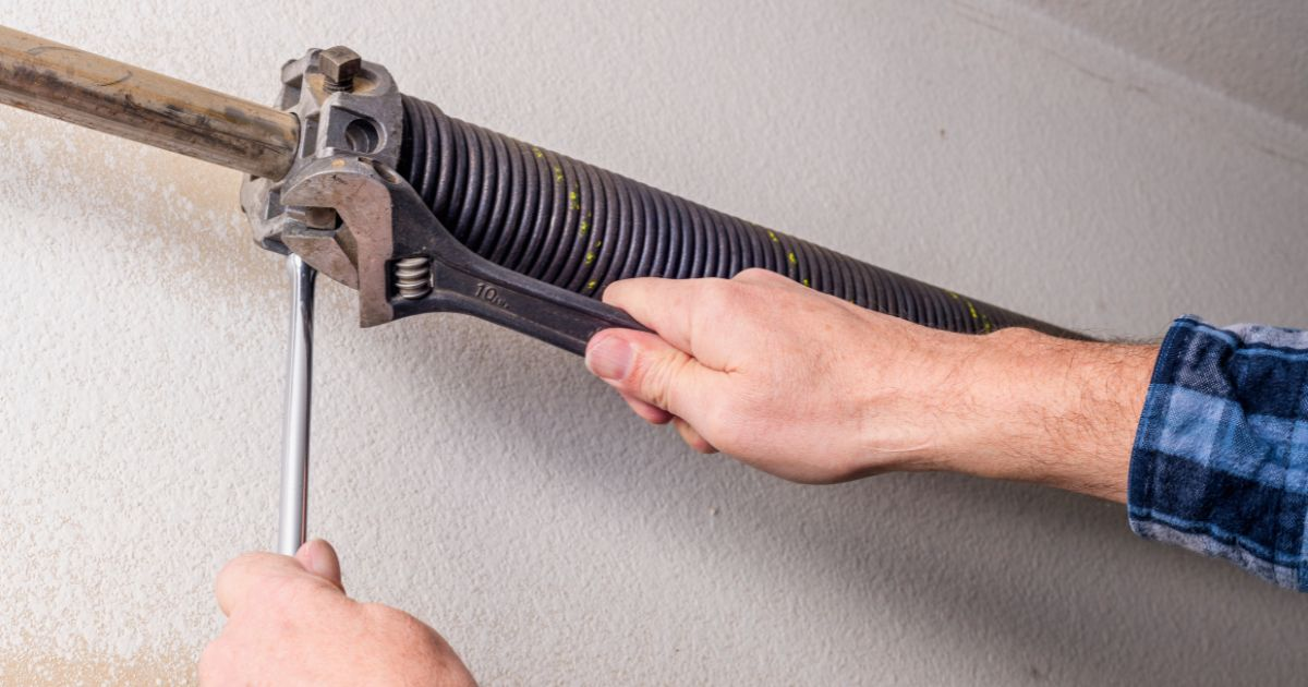 how to replace garage door spring