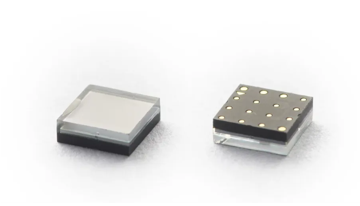 A close-up of a black and white square object

AI-generated content may be incorrect.