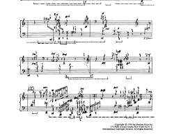 Image of John Cage's Music of Changes score