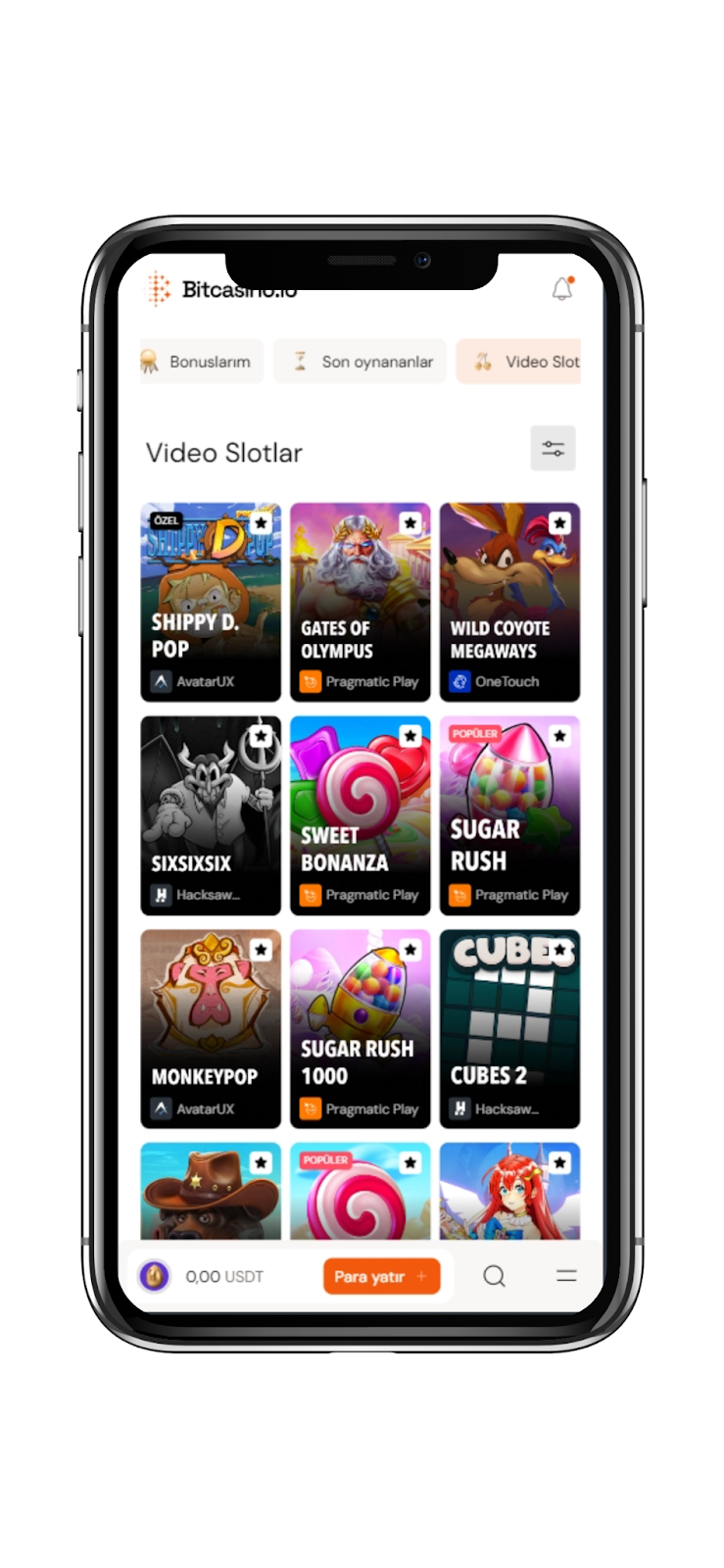 Bitcasino Mobil Deneyimi
