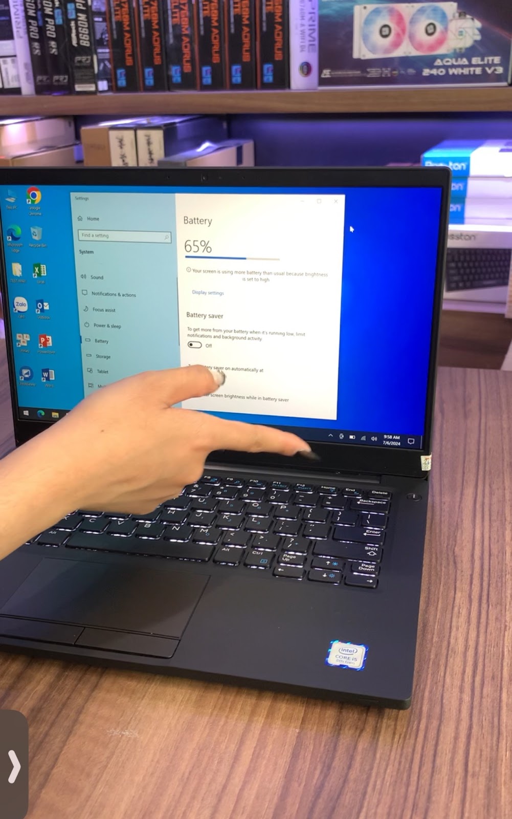 Laptop Dell giá từ 3tr950, Dell 5290, 5300, 5400, 5401, 5580, 5410 - 4