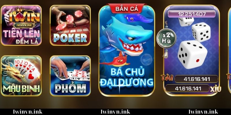 Game bài IWIN ăn khách nhất hiện nay 