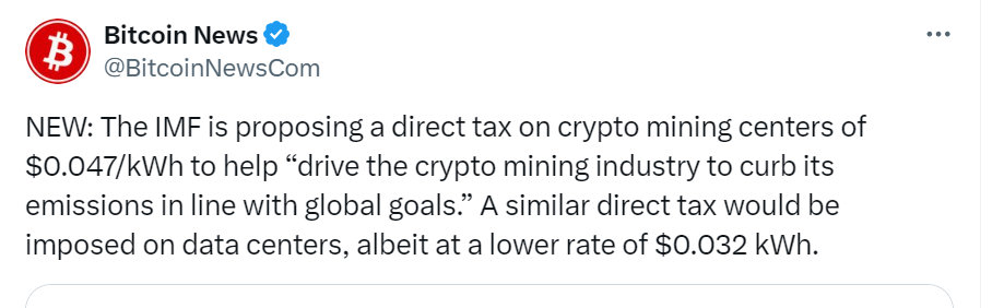 Bitcoin News'S Twitt