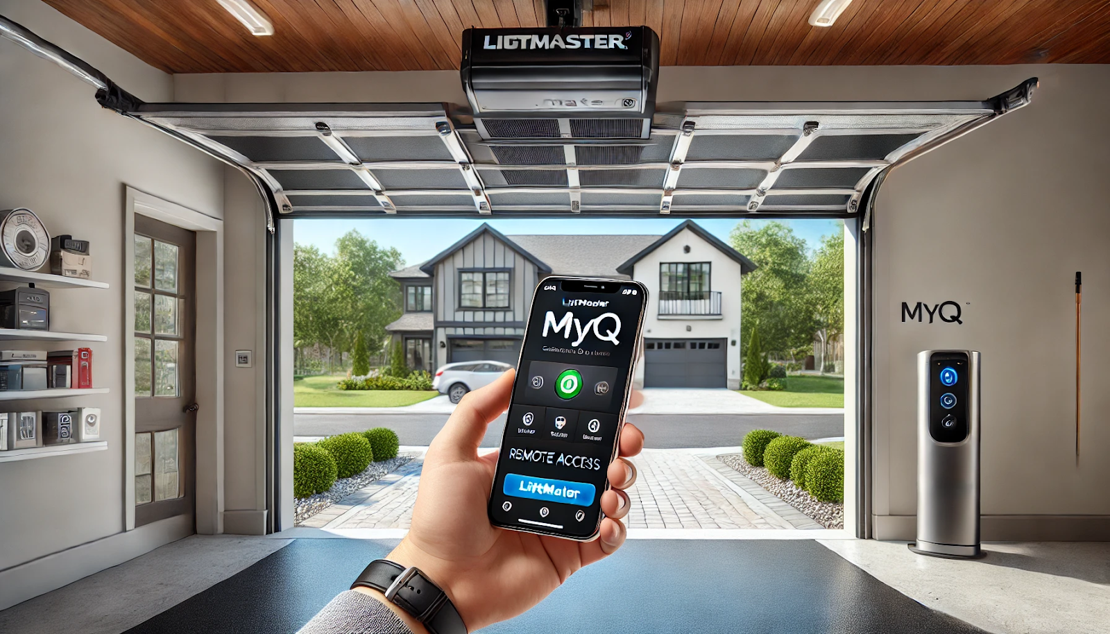 liftmaster garage door opener programming