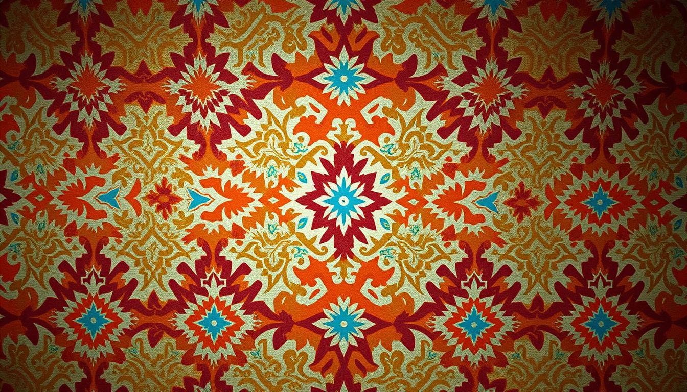 A vibrant and contemporary interpretation of the traditional Malaysian batik art form, featuring an intricate, geometric pattern in a harmonious blend of muted earth tones and bold pops of color. The design showcases a modern aesthetic with a subtle nod to the classic batik motifs, creating a visually striking and visually captivating composition. Illuminated by soft, diffused lighting that accentuates the depth and texture of the fabric, the image captures the essence of the evolving Malaysian batik tradition in a seamless, cohesive manner.