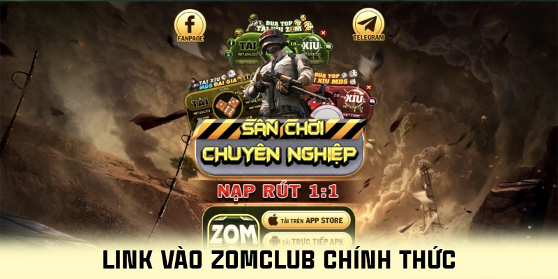 Truy cập Link vào Zomclub chính thức 