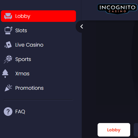 incognito casino lobby 1