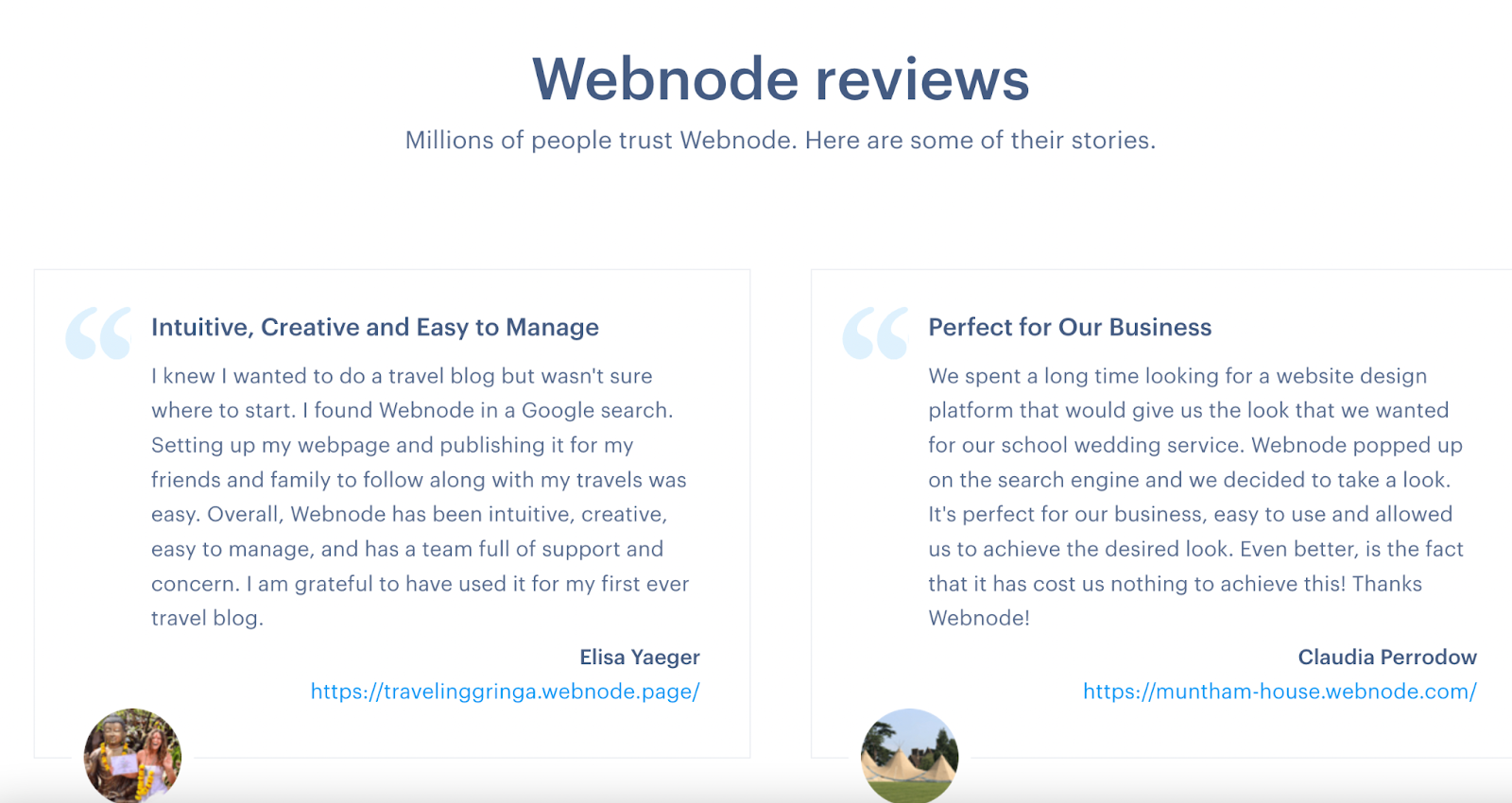 Webnode reviews