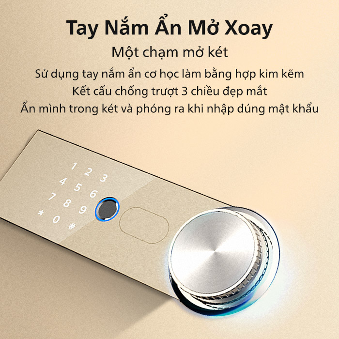 Tay nắm gia tăng an toàn, là một cải tiến ấn tượng về mặt thẩm mỹ