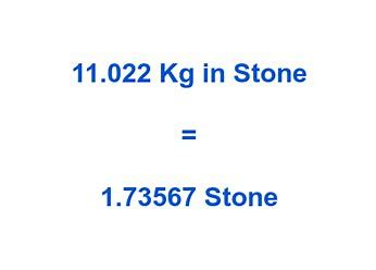 11 Stone in Kilograms A Weight Conversion Guide