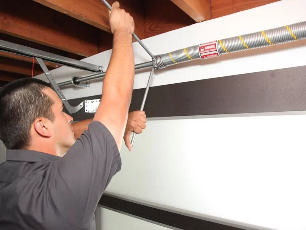 how to replace a garage door torsion spring