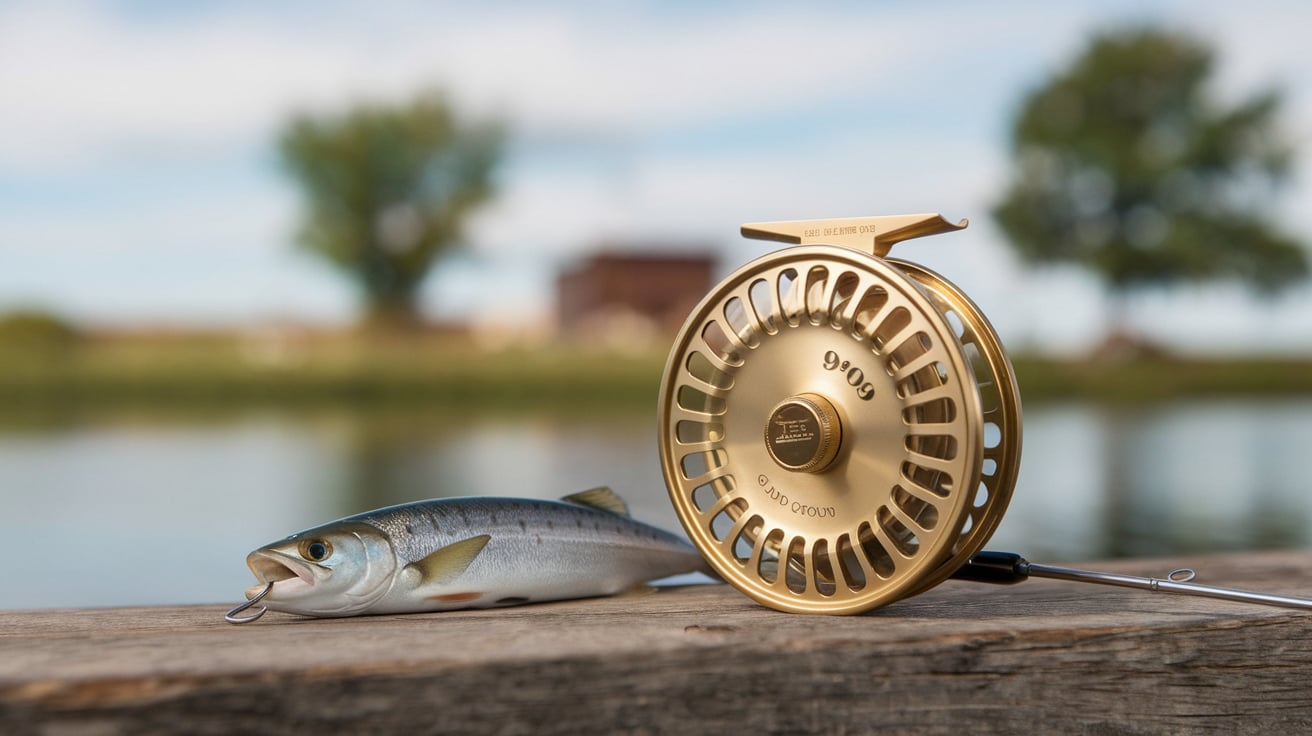 Zebco 909 Gold Crown Gold Foot Reel​