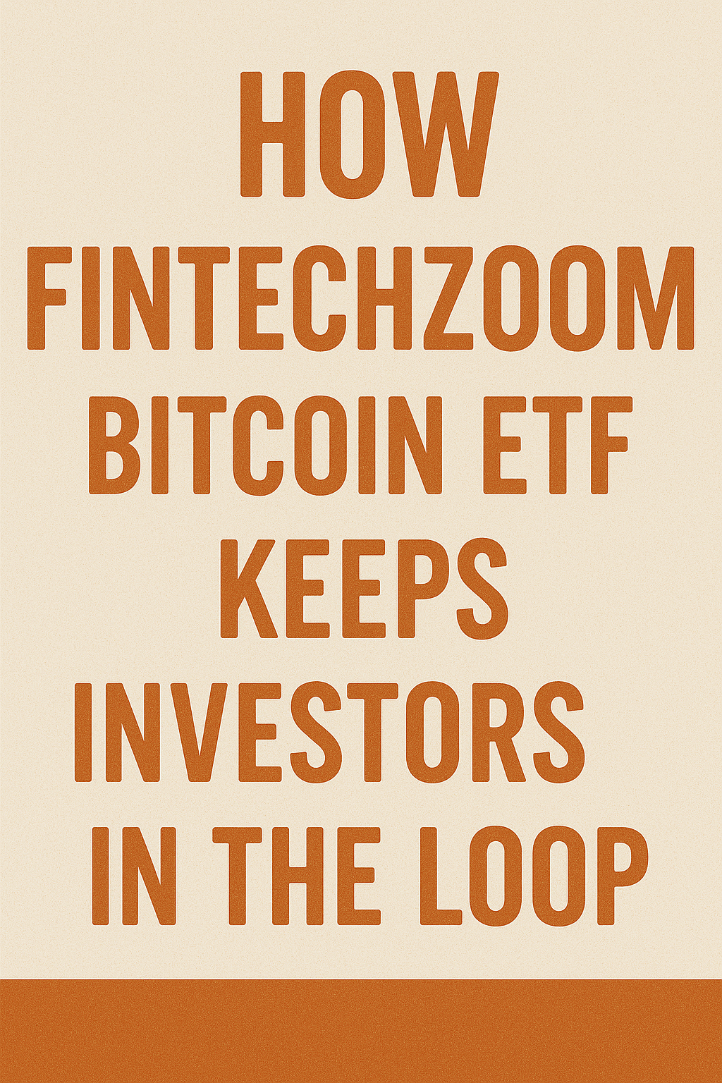 fintechzoom.com bitcoin etf