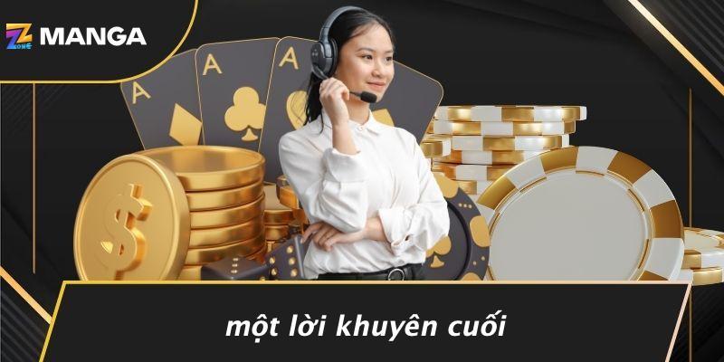 Một Lời Khuyên Cuối