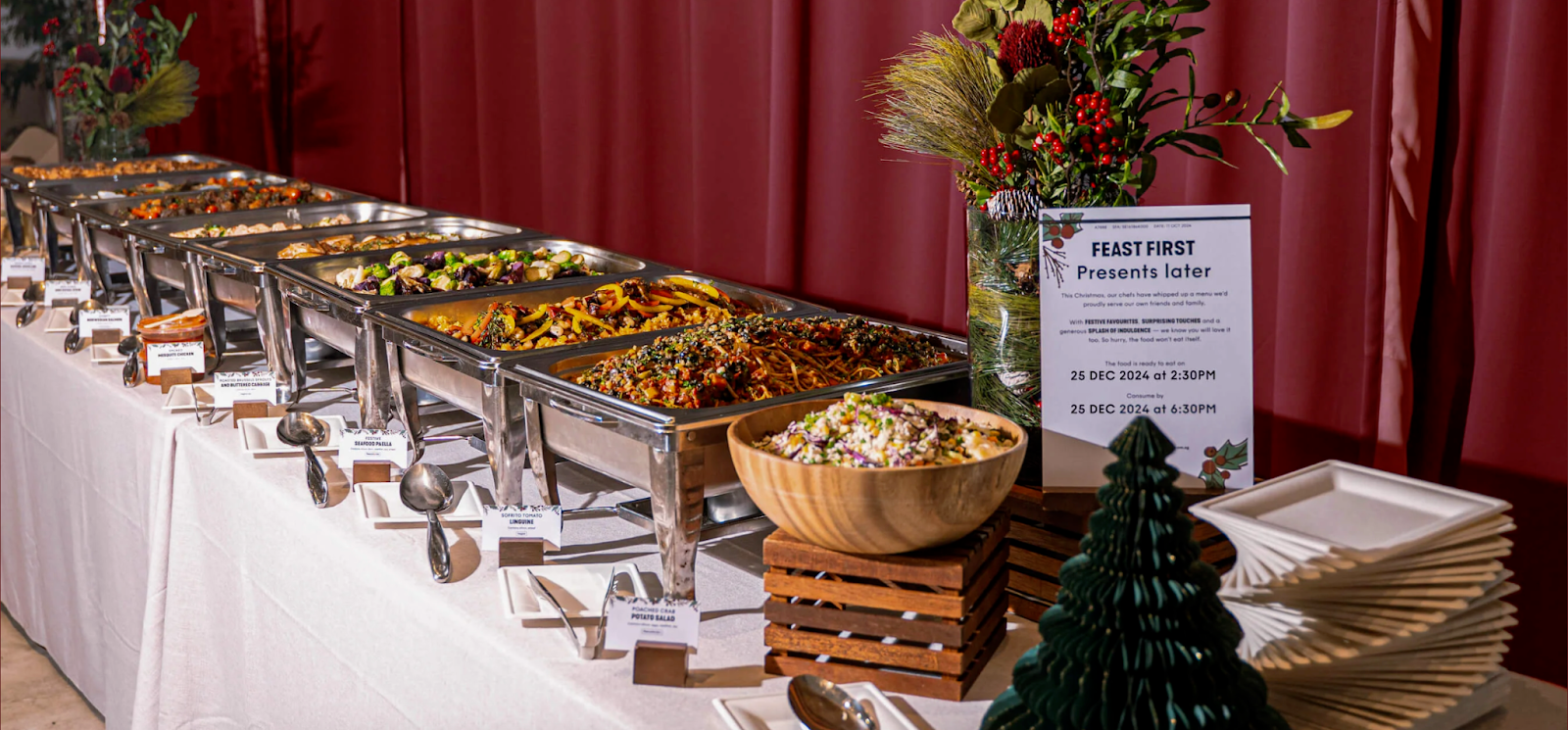 Grain Catering Halal Christmas Buffet Singapore