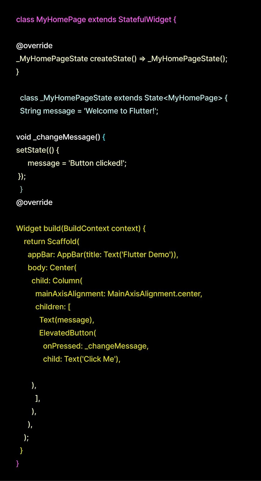 Adding Functionality with Dart