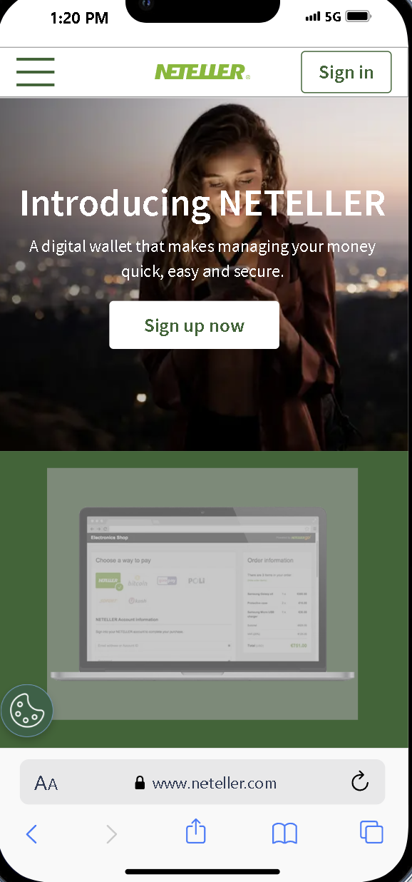 Neteller account openen