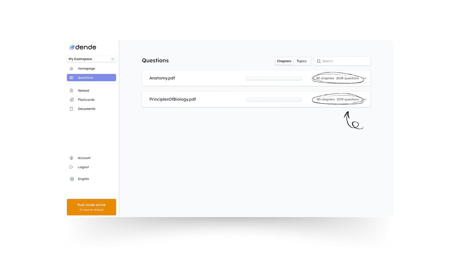 AI for study notes