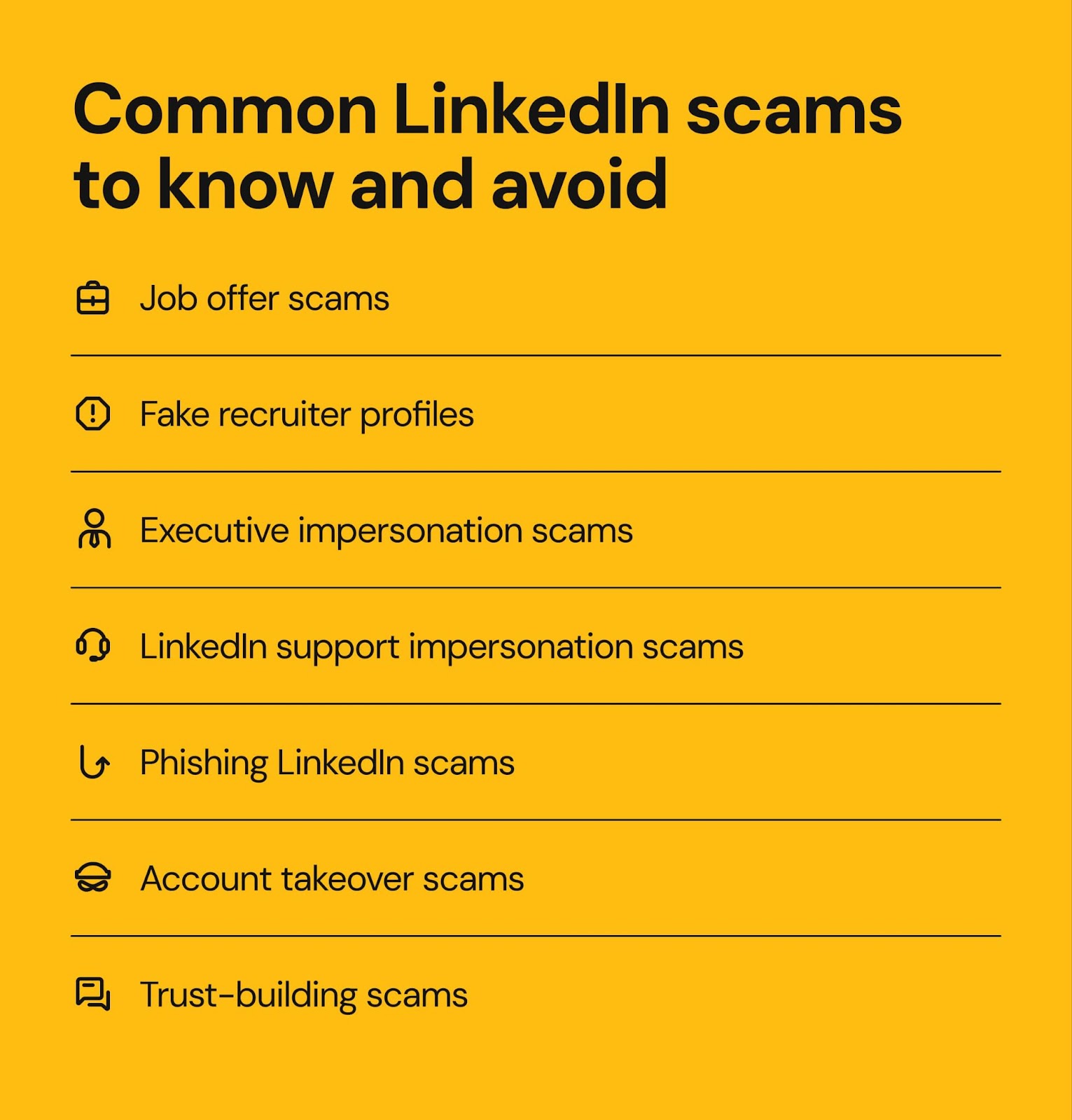 Common LinkedIn scams to know and avoid