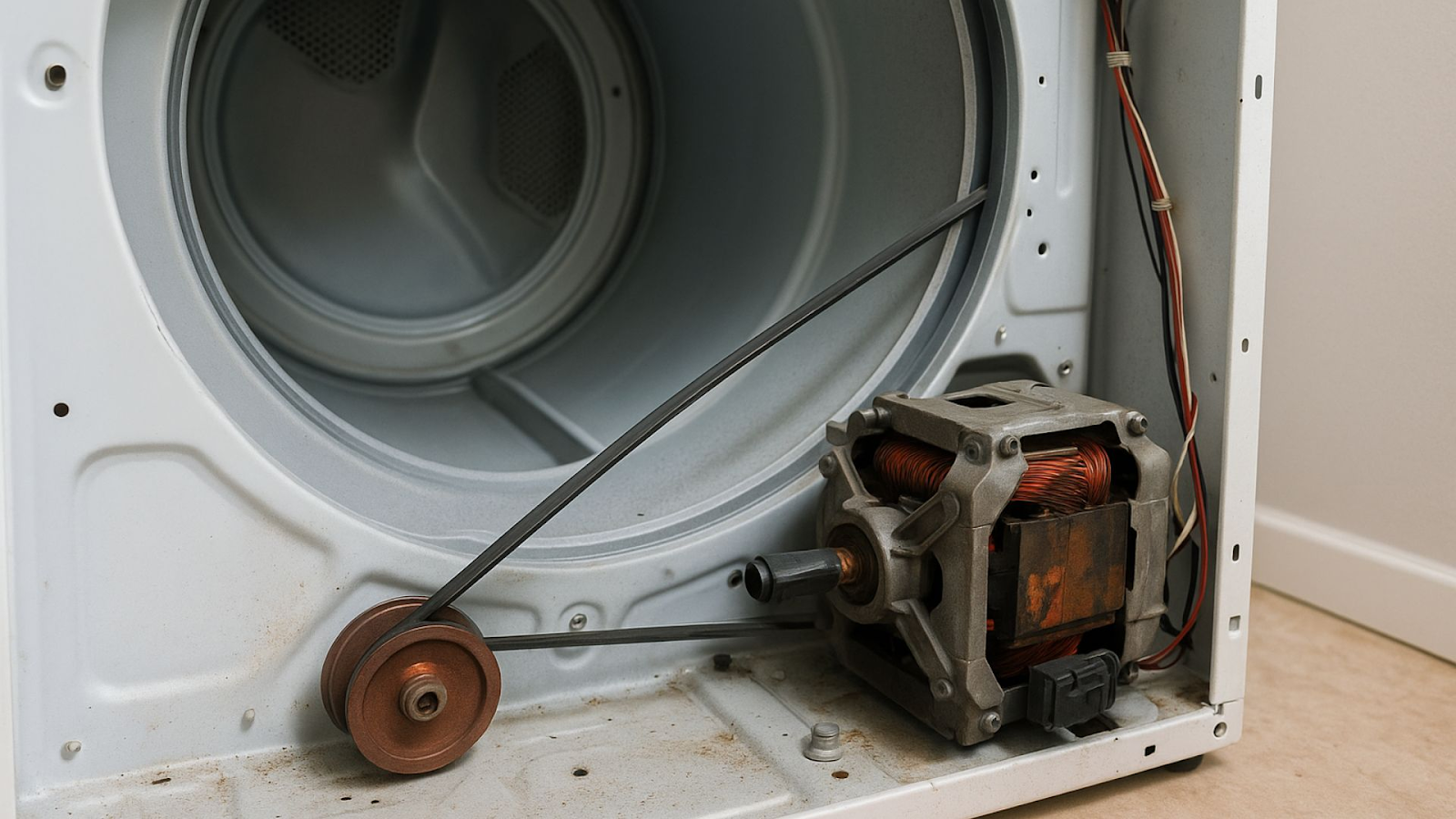one-common-reason-a-dryer-won’t-start-is-a-defective-drive-motor-source-azparts
