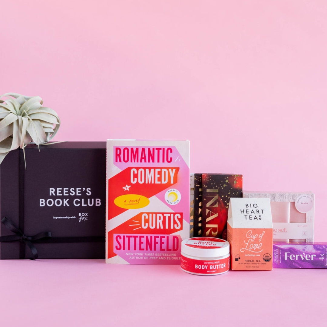 Reese Witherspoons book club featuring Old Whaling Co. Seaberry body butter