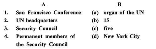ICSE Solutions for Class 8 History and Civics - The United Nations 4