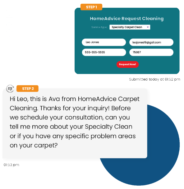 SMS engagement example