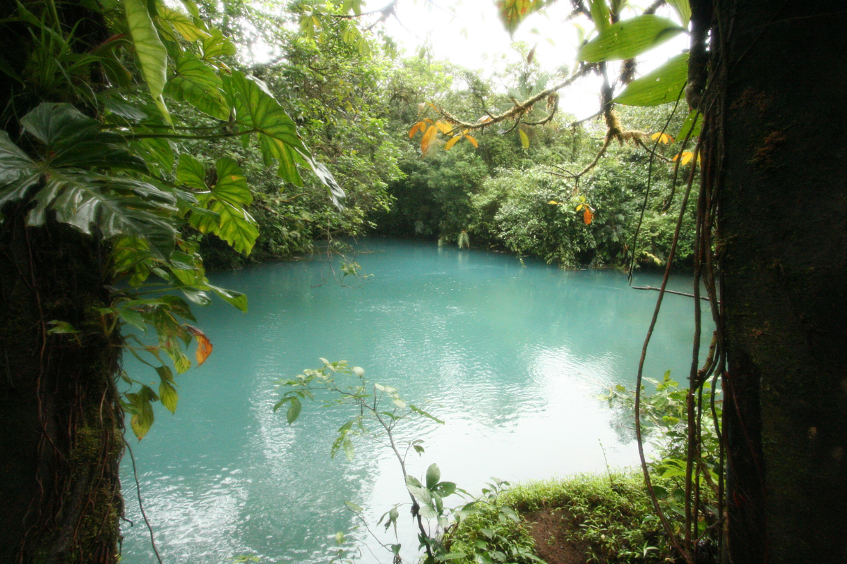 Laguna Azul, the Blue Lagoon.