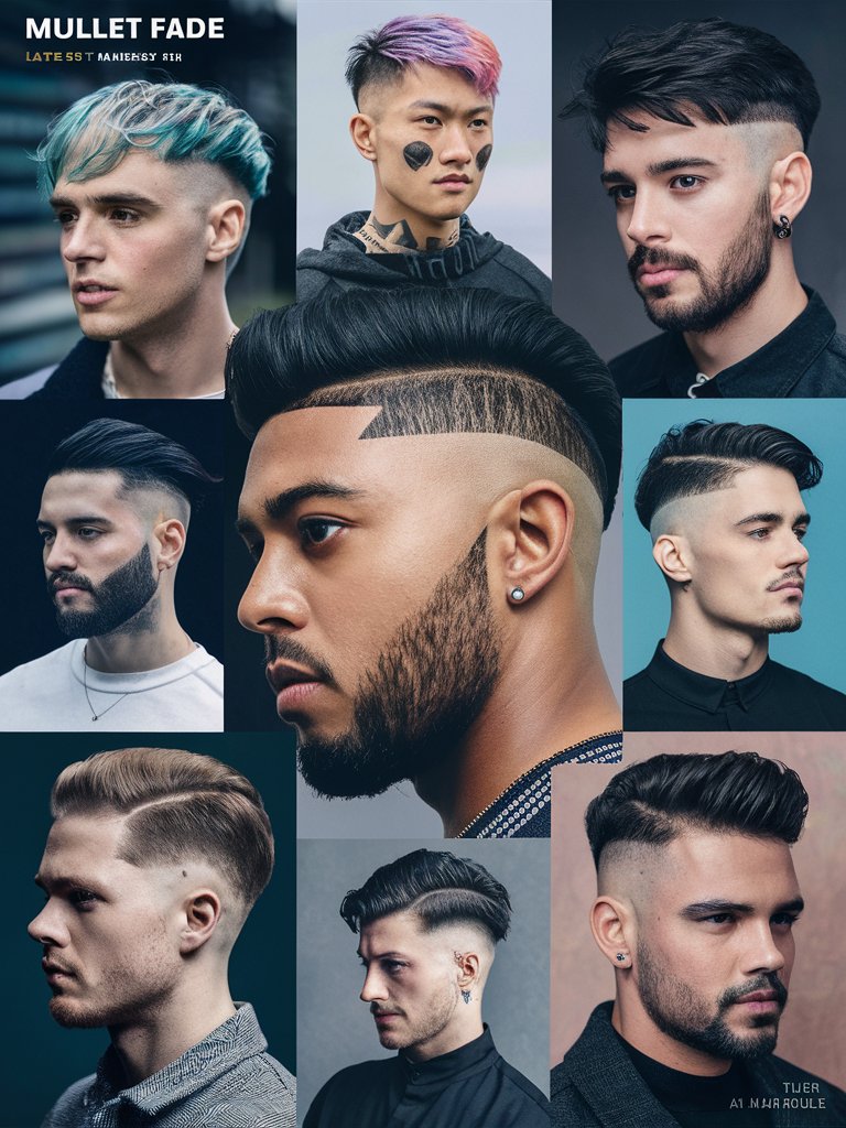 What Is a Mullet Fade Haircut?